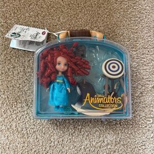 Disney Animators Collection Beauty and the Brave (Merida) Mini Doll Set